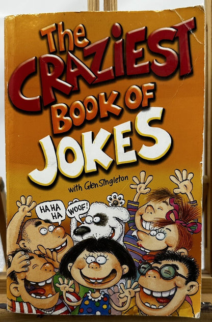 The Craziest Book Of Jokes With Glen Singleton In OK Condition