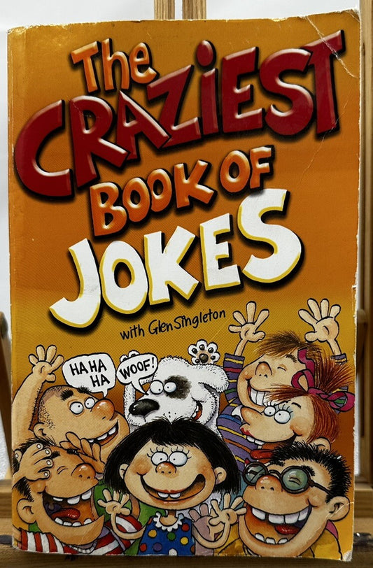 The Craziest Book Of Jokes With Glen Singleton In OK Condition