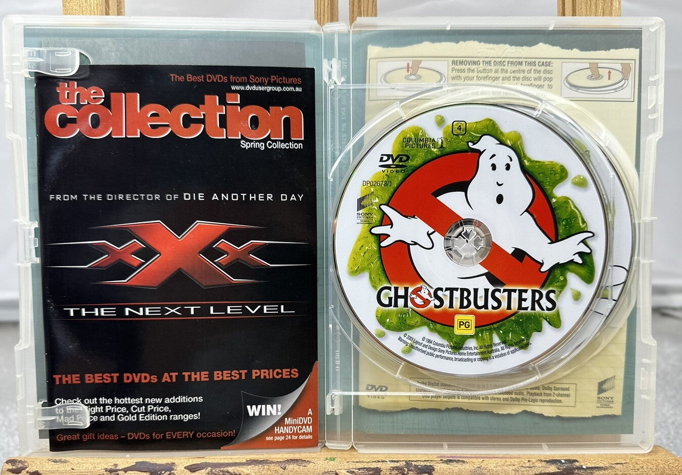 Ghostbusters and Ghostbusters 2 Collectors Pack Glow In The Dark Cover DVD