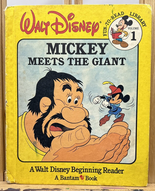 Walt Disney Mickey Meets The Giant Volume 1 In Good Condition