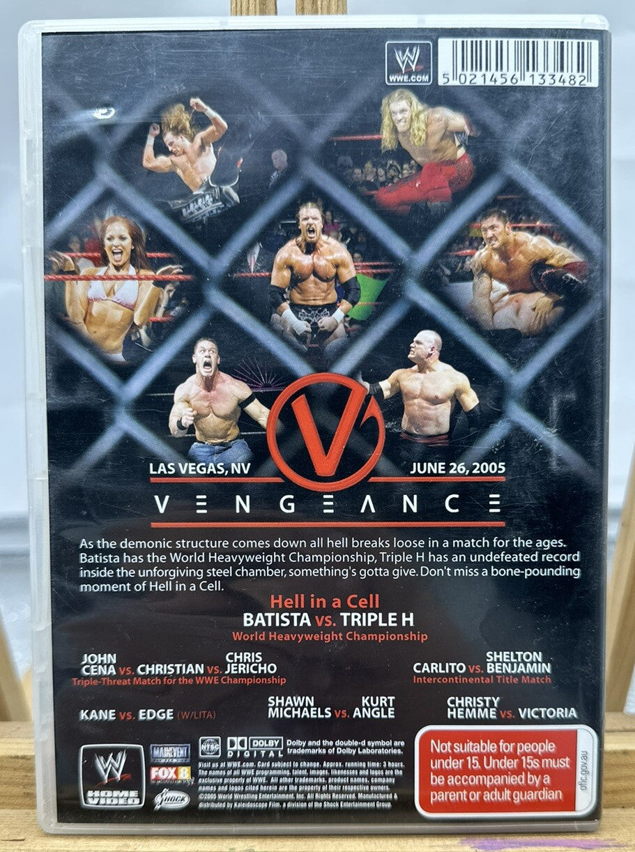 WWE Vengeance 2005 DVD In Good Condition