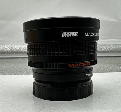 Itorex MacroWider Macro Wider 49mm SER VII Camera Lens Attachment fits any 49mm