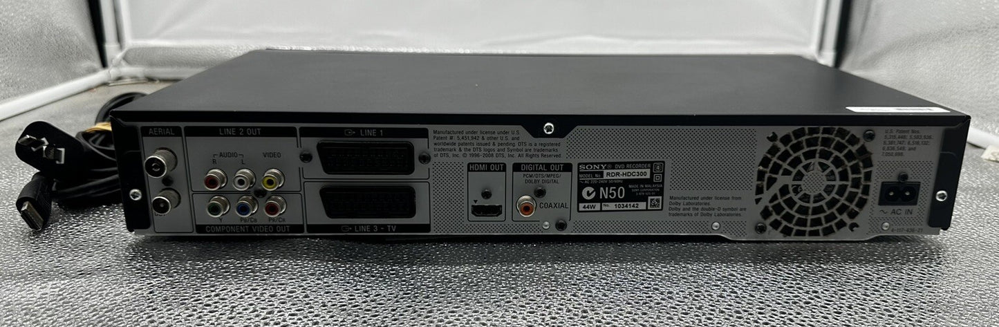 Sony Dvd Recorder Model RDR-HDC300 NO Remote In Good Condition 5963