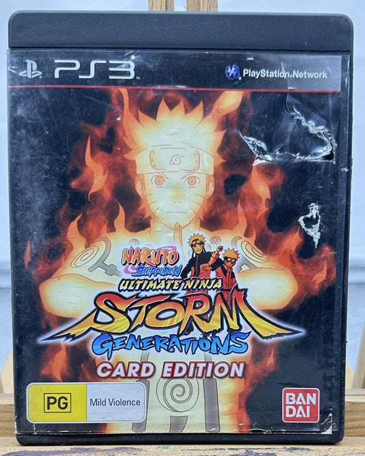 Naruto Shippuden Ultimate Ninja Storm Generations Playstation 3 PS3 Broken Case