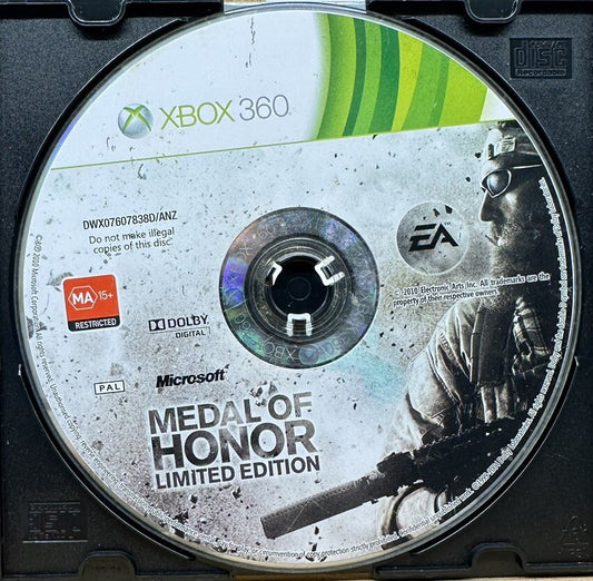 Medal Of Honor Limited Edition Xbox 360 Game DISC ONLY In Good Condition 5230