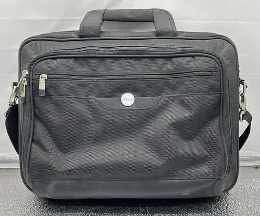 Used Original Dell Laptop Black travel carry bag Fits 13 "14" 15" In Good Condit