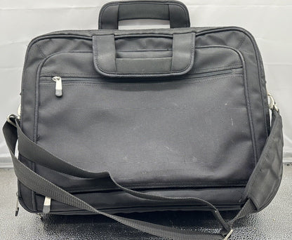 Used Original Dell Laptop Black travel carry bag Fits 13 "14" 15" In Good Condit