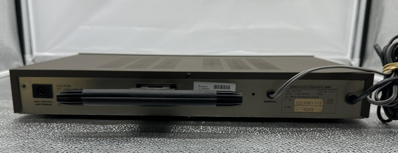 Vintage Siemens RH 150 Analog Tuner In Good Condition 5711