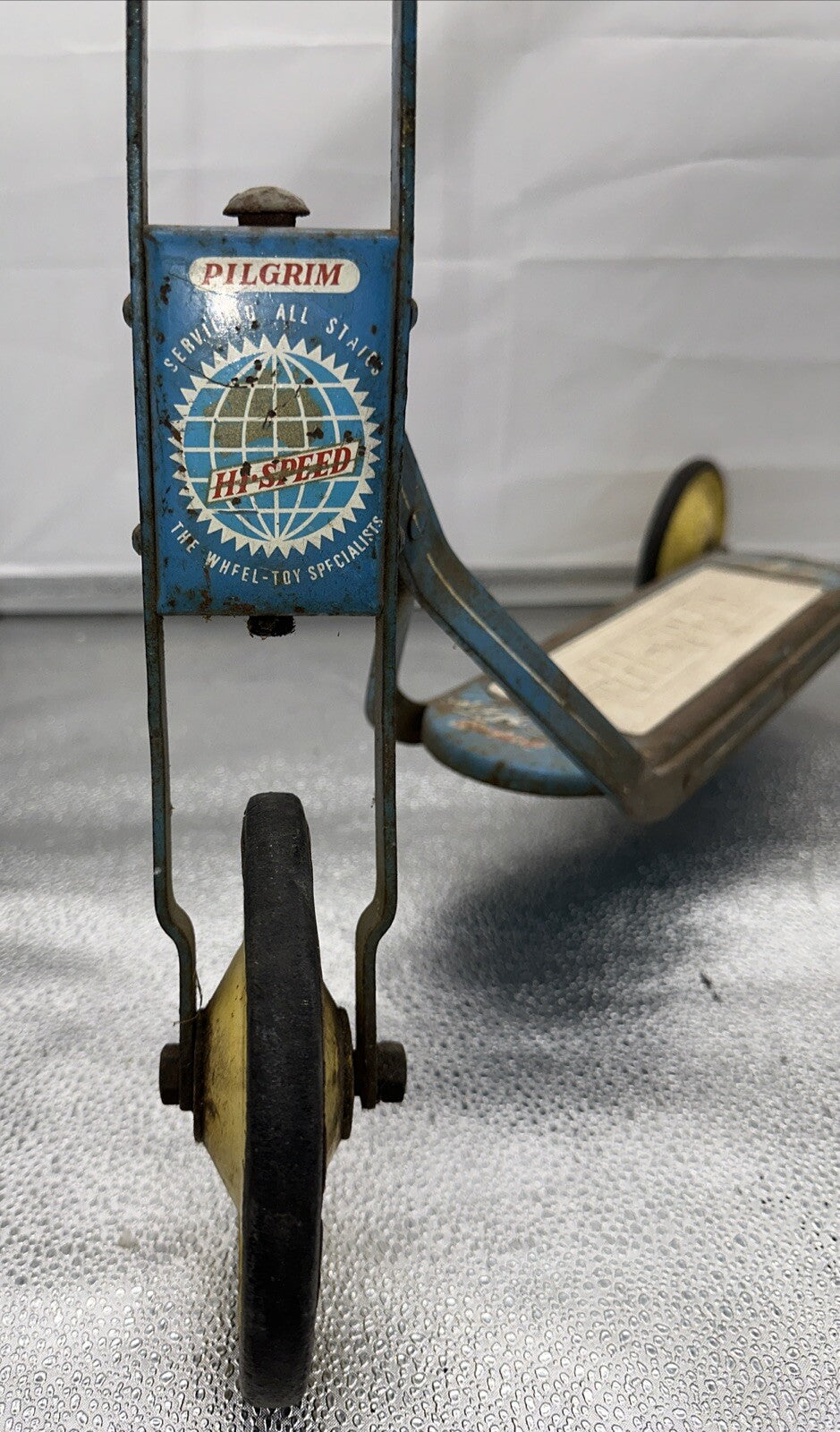 Vintage 1950's Hi-Speed Scooter by Pilgrim In Good Condition