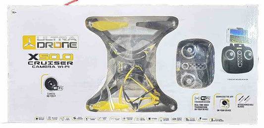 Drone Quadricoptere Ultradrone X50.0 Cruiser R/C + Caméra WiFi DEAD BATTERY