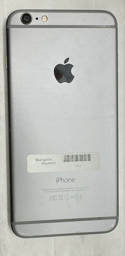 Apple iPhone 6 Plus Rose Gold A1524 PASSWORD LOCKED & Screen Damage 3119