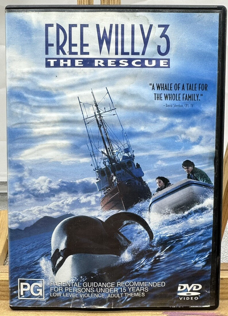 Free Willy 3 The Rescue DVD In Good Condition