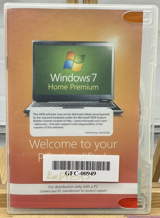 Microsoft Windows 7 Home Premium PC In Good Condition - 5974/5973