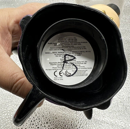 Disney On Ice Mickey Mouse Crown Mug Cup Lift Up Lid Collectible 5982