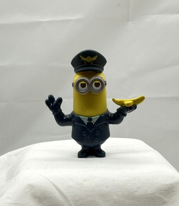 Pilot Kevin Banana Plane Figure Toy MCDONALDS Happy Meal 2019