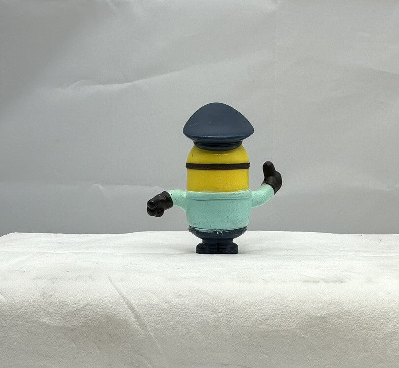 McDonald's Happy Meal Kid's Toy 2019 Minions Pilot Stuart 2" Figure Loose