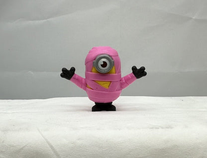 2019 McDonald's Despicable Me Minion Figure Pink Mummy Happy Meal Toy