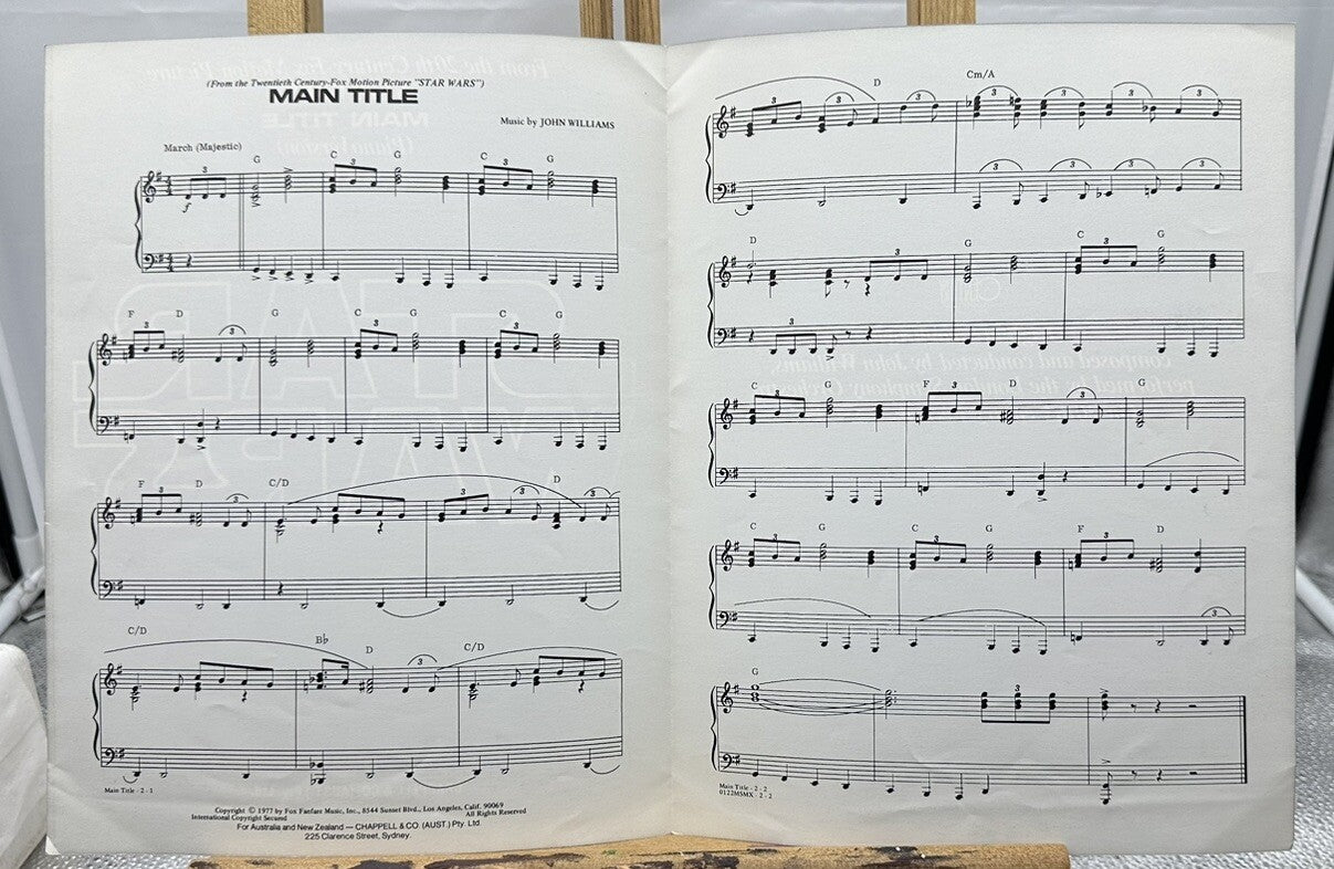 Star Wars Main Title (Piano Version) - In Good Condition