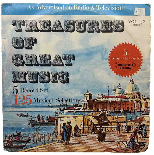 Treasures Of Great Music 5 Record Set - Vinyl Record In OK Condition 4004