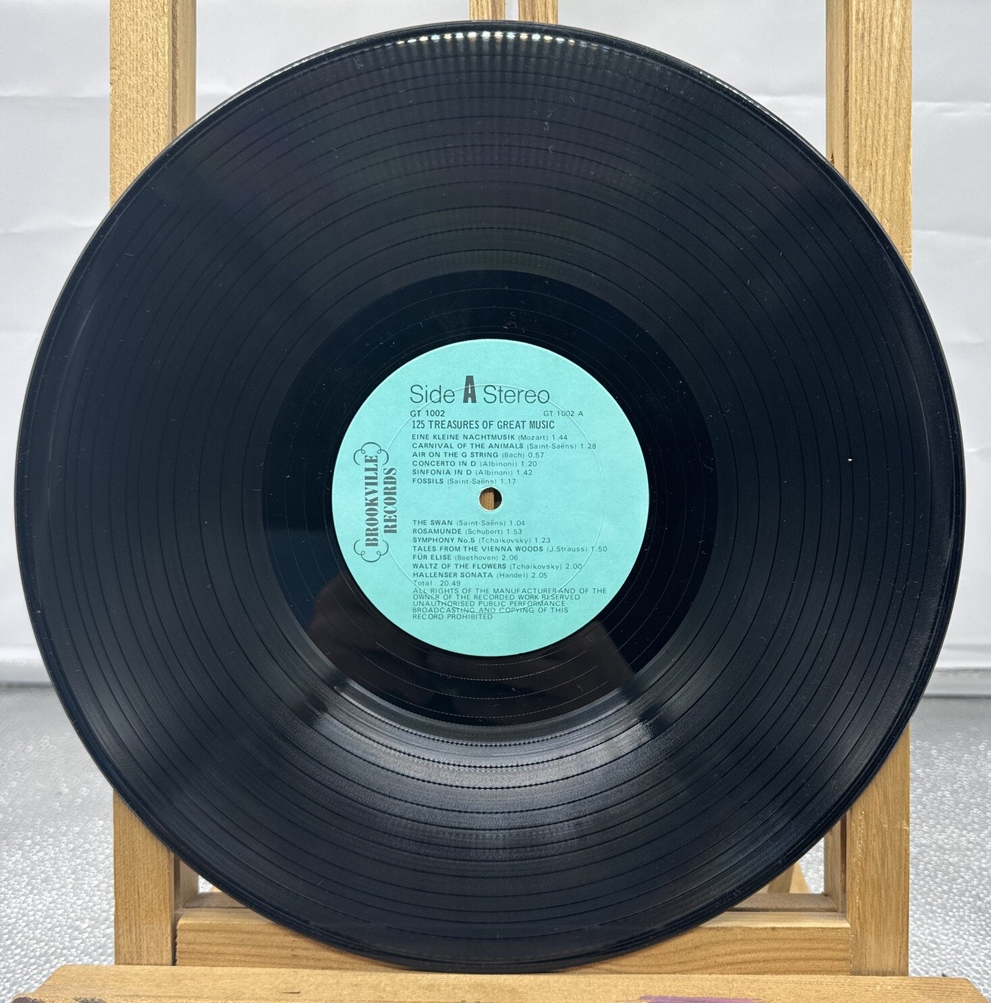 Treasures Of Great Music 5 Record Set - Vinyl Record In OK Condition 4004