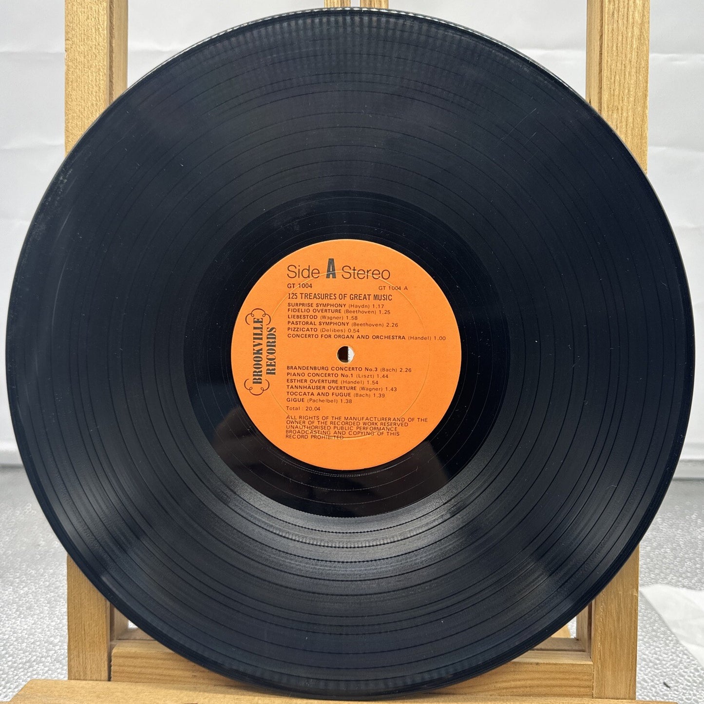 Treasures Of Great Music 5 Record Set - Vinyl Record In OK Condition 4004