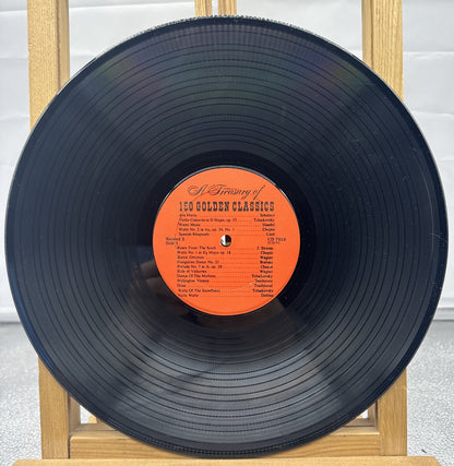 A Treasury Of 150 Golden Classics 5 Record Set - Record In OK Condition 4409