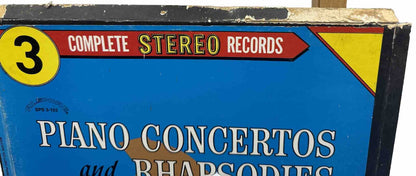 Piano Concertos And Rhapsodies 3 Record Set - Record In OK Condition 4000