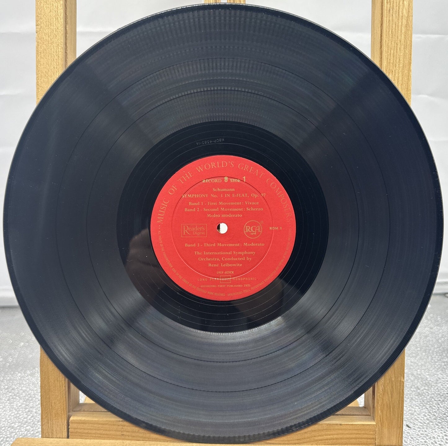 Music Of The World's Great Composers 12 Record Set - Record In OK Condition 4238