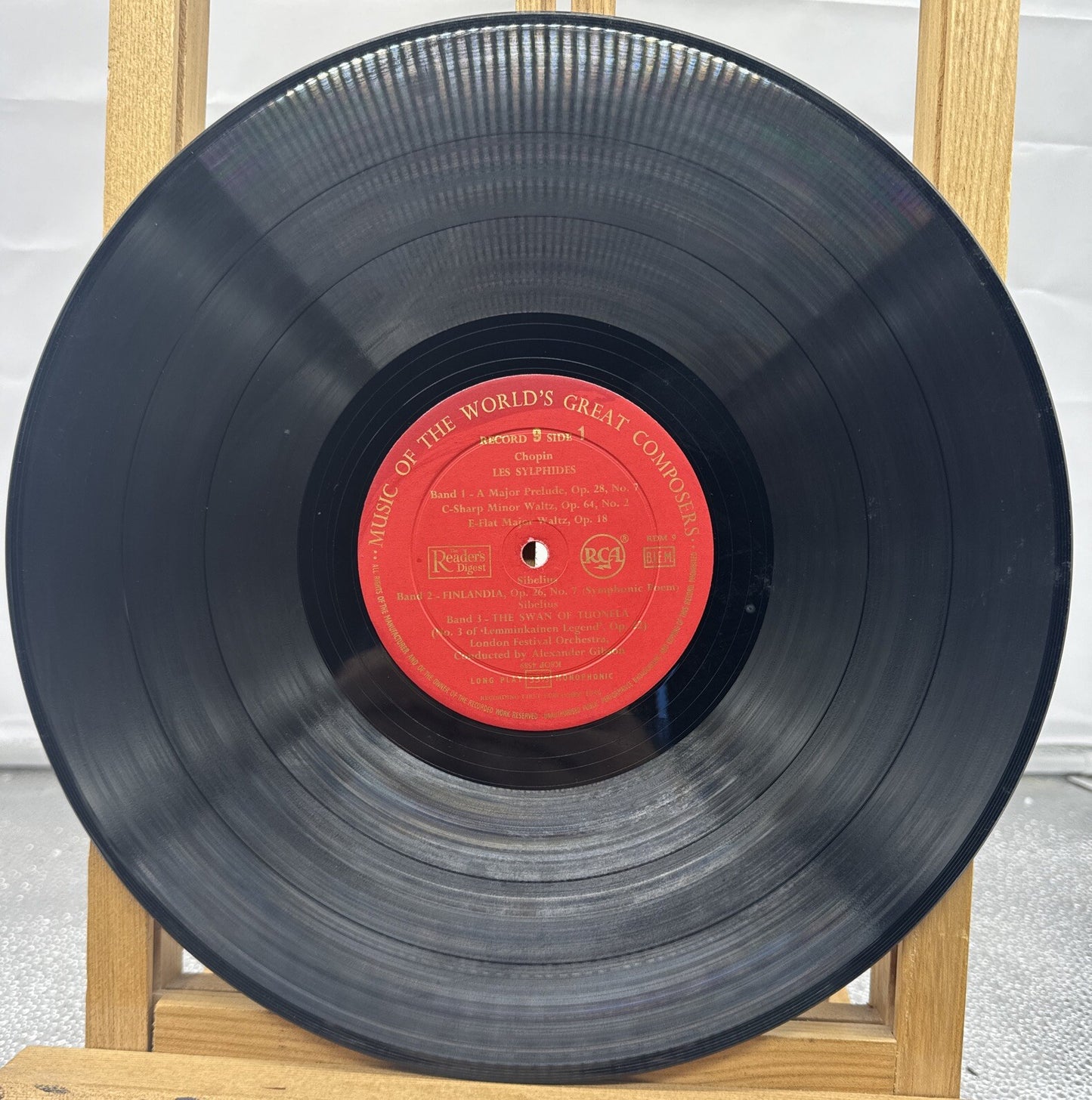 Music Of The World's Great Composers 12 Record Set - Record In OK Condition 4238