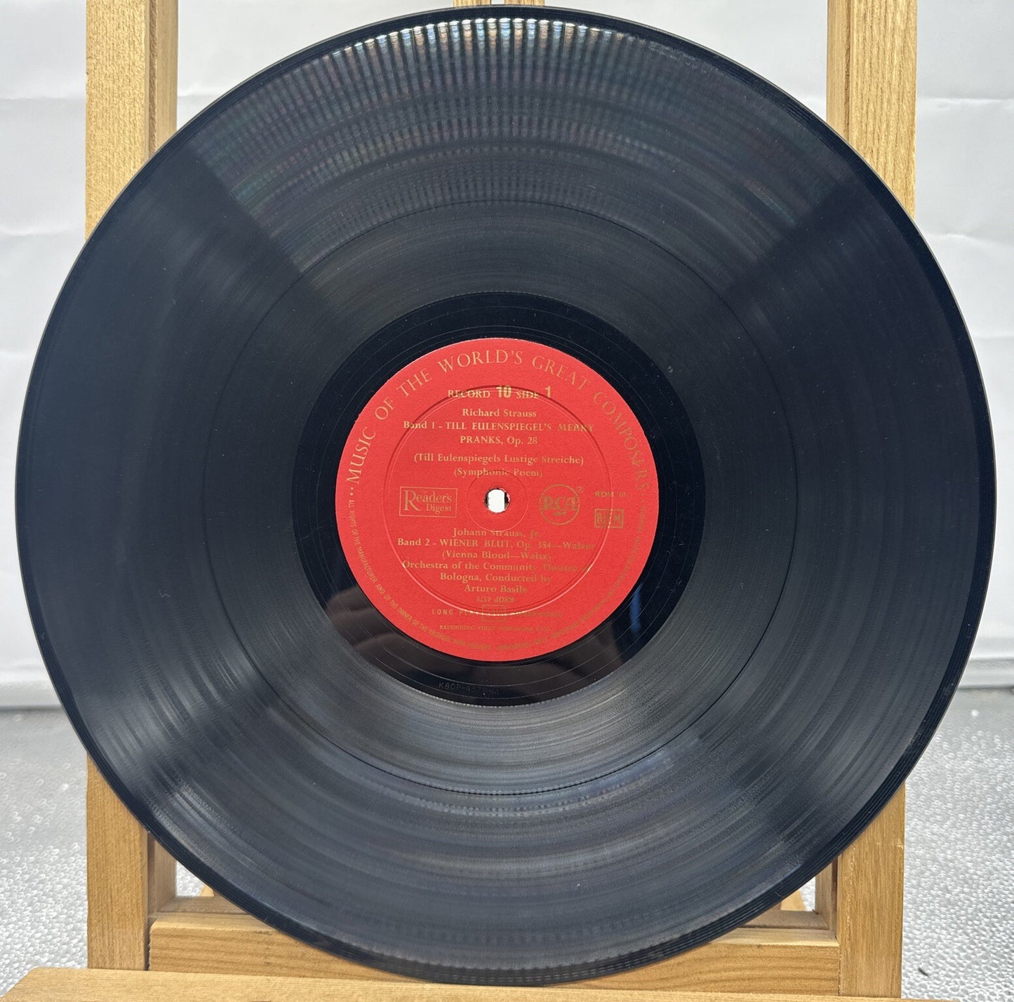 Music Of The World's Great Composers 12 Record Set - Record In OK Condition 4238