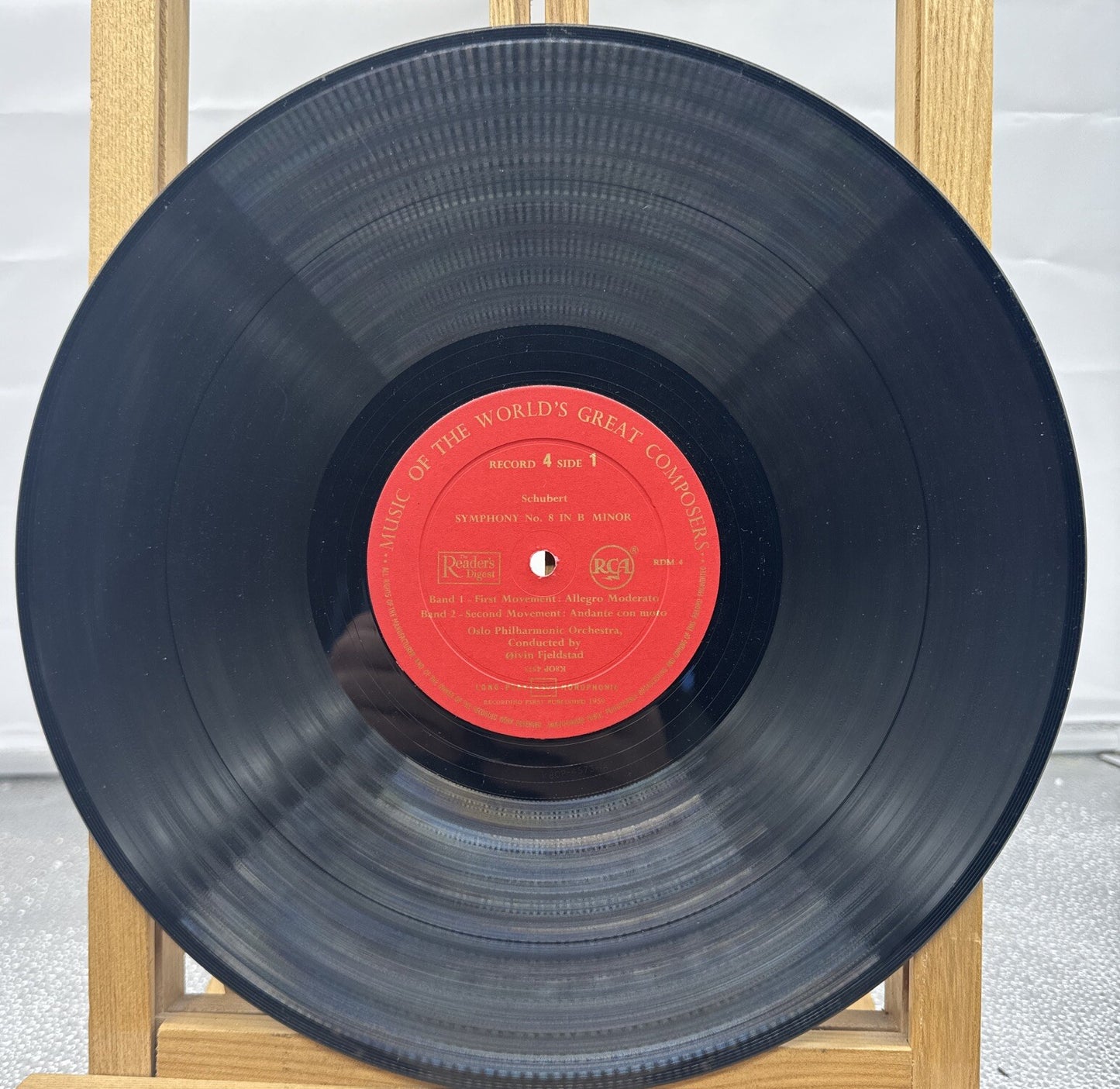 Music Of The World's Great Composers 12 Record Set - Record In OK Condition 4238