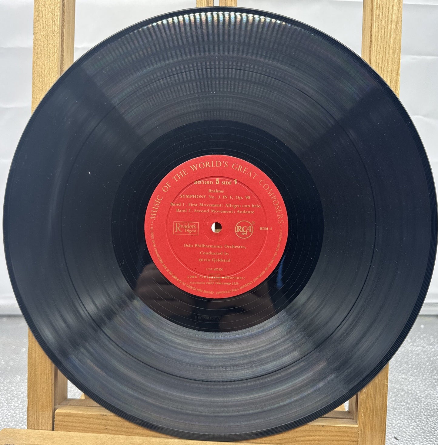 Music Of The World's Great Composers 12 Record Set - Record In OK Condition 4238