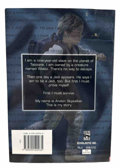 Star Wars Episode 1 Journal Anakin Skywalker Novel In Good Condition