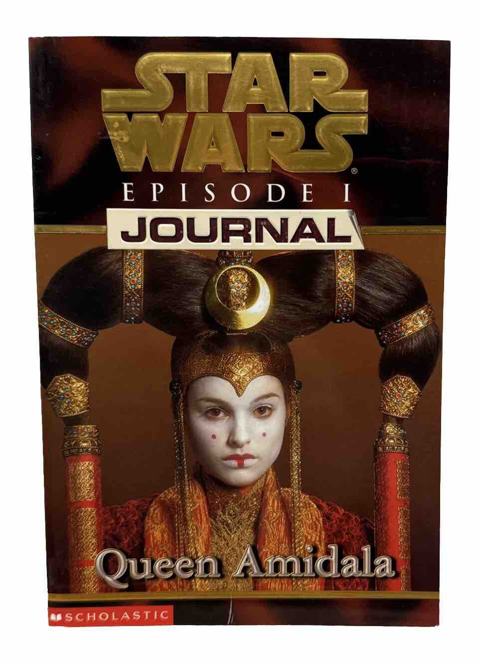 Star Wars Episode 1 Journal Queen Amidala Novel In Good Condition