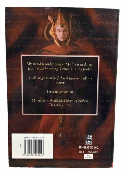 Star Wars Episode 1 Journal Queen Amidala Novel In Good Condition