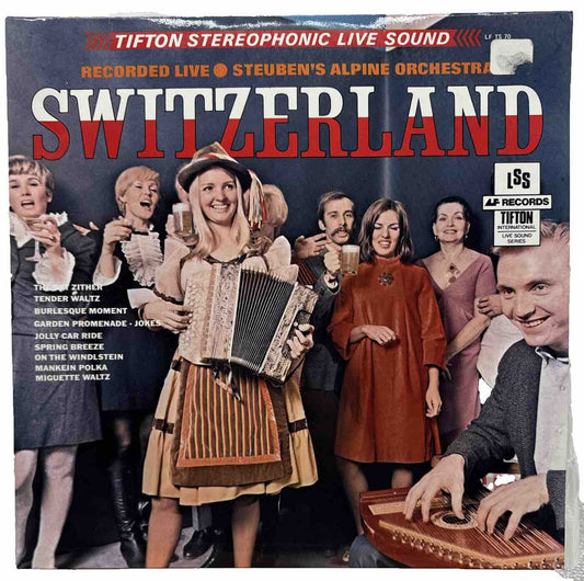Switzerland Steuben's Alpine Orchestra - Vinyl Record In Good Condition 5667