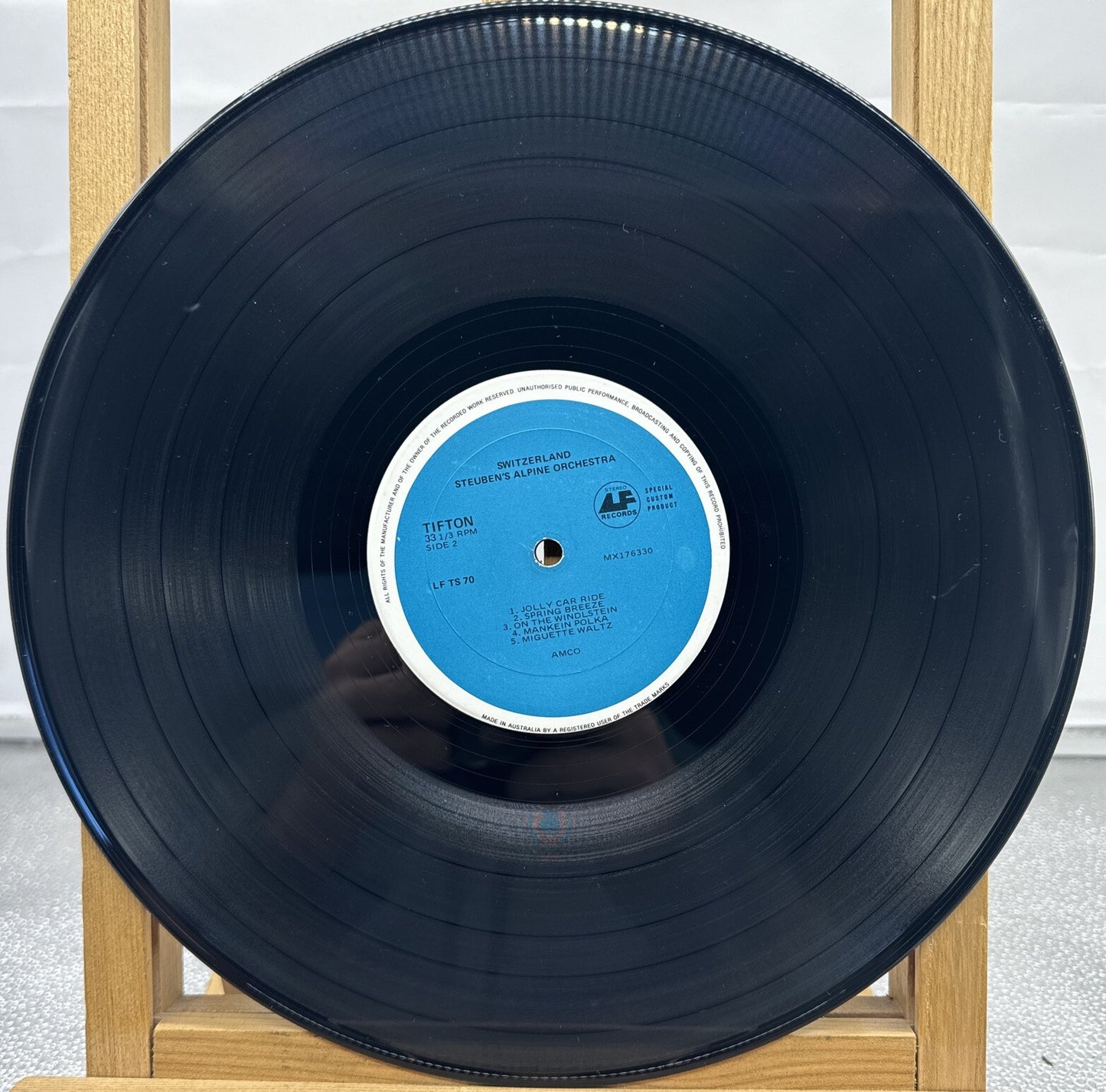Switzerland Steuben's Alpine Orchestra - Vinyl Record In Good Condition 5667