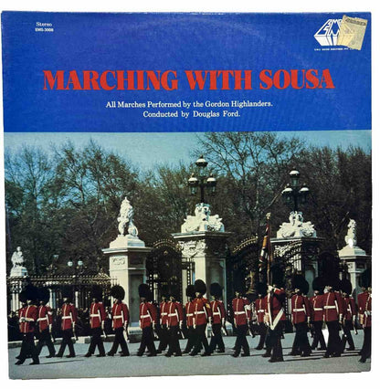 Marching With Sousa - Vinyl Record In Good Condition 5666