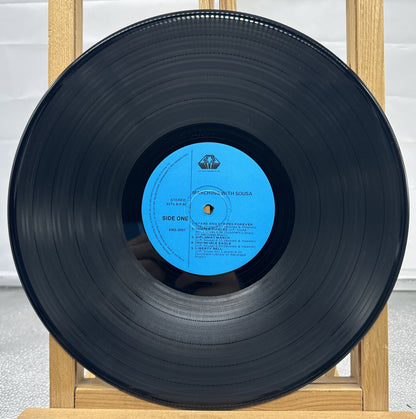 Marching With Sousa - Vinyl Record In Good Condition 5666