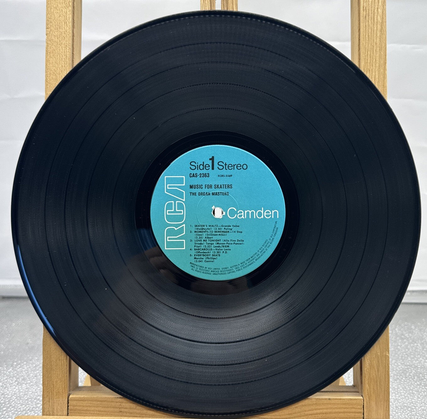 Music For Skaters - The Organ Masters - Vinyl Record In Good Condition 5665
