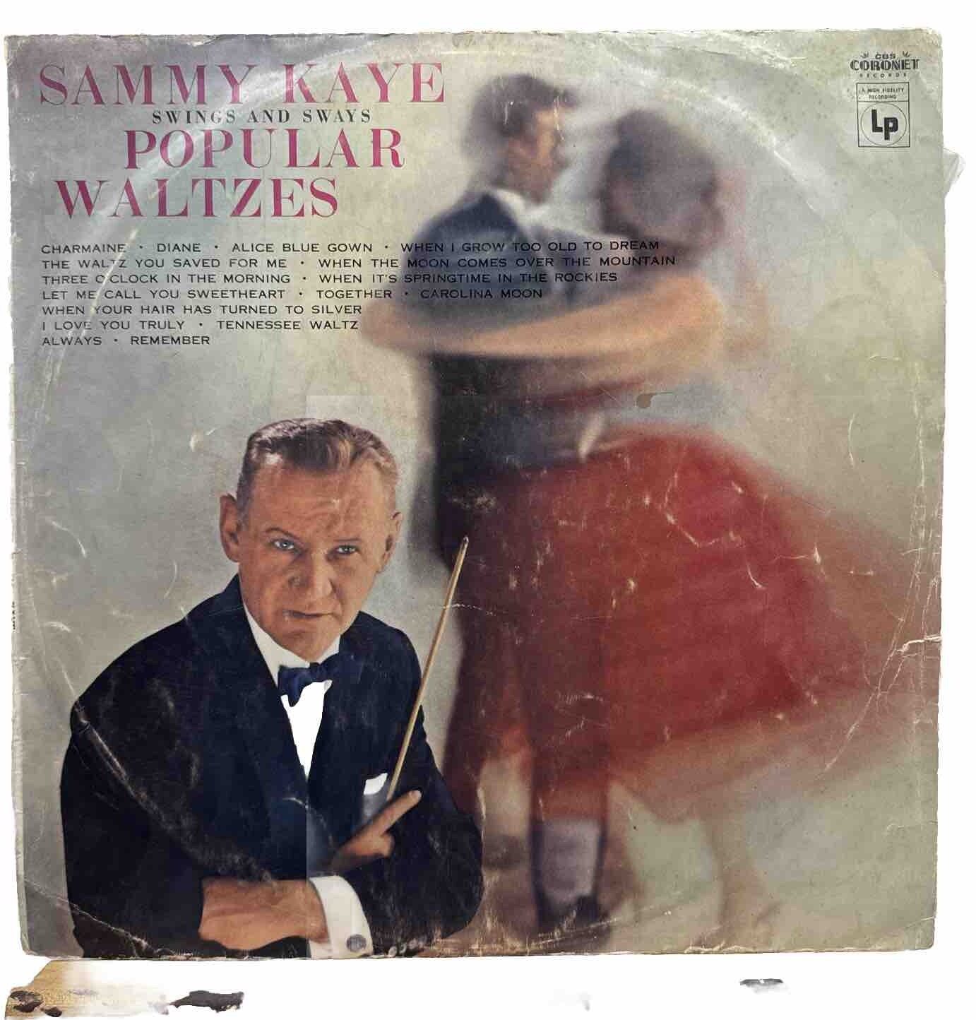 Sammy Kaye Swings And Sways Popular Waltzes - Vinyl Record In OK Condition 5661