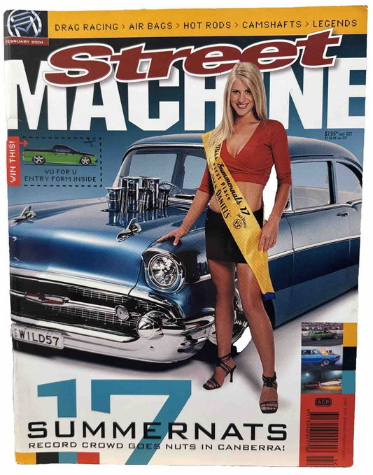 Street Machine February 2004  Magazine In Good Condition