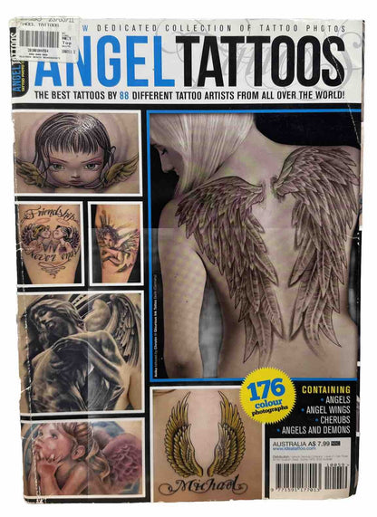 Angel Tattoos Magazine In Ok Condition