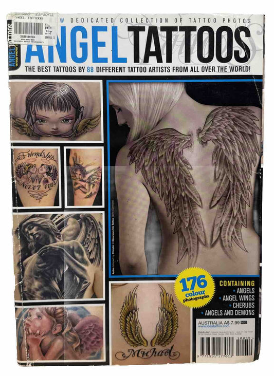 Angel Tattoos Magazine In Ok Condition