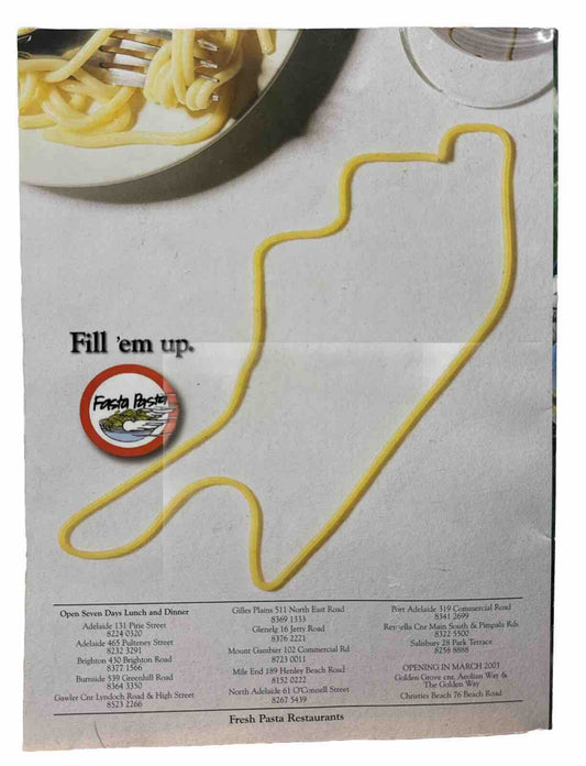 V8 Supercars Clipsal 500 Adelaide Program 2003 Magazine Signed Front Cover