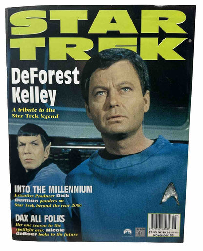 Star Trek Magazine November 1999 In Good Condition