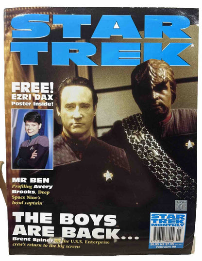 Star Trek Magazine February 1999 In Good Condition