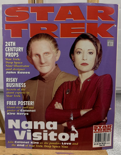 Star Trek Magazine July 1999 In OK Condition
