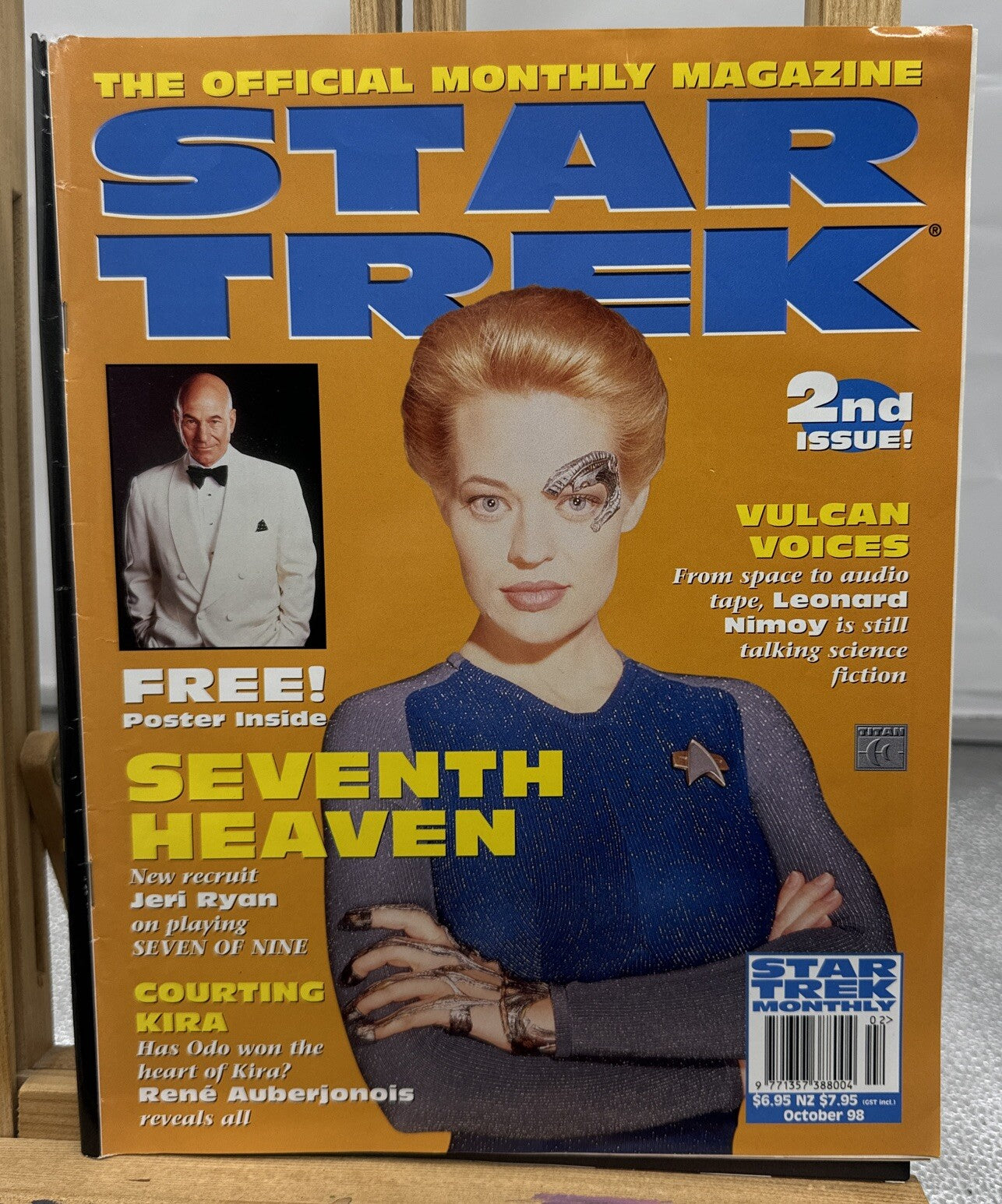Star Trek Magazine October 1998 In OK Condition