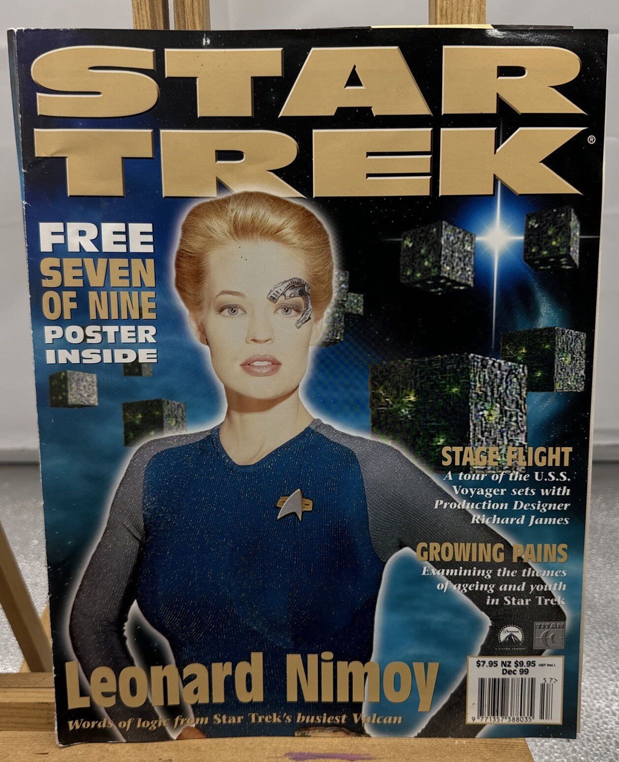 Star Trek Magazine December 1999 In OK Condition